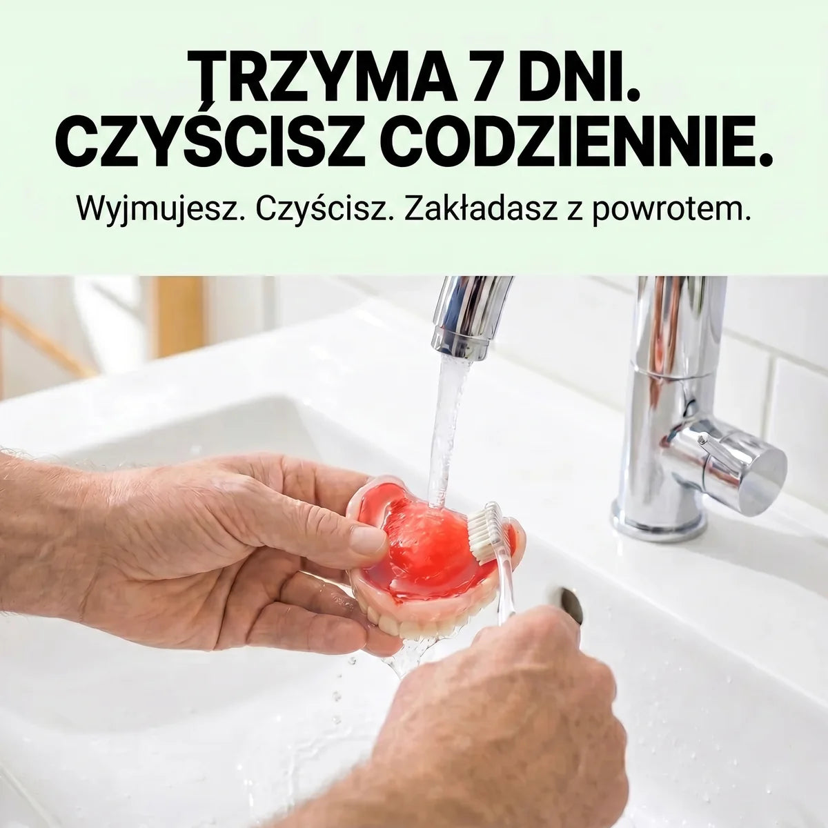 Trzyma 7 dni, czyścisz codziennie