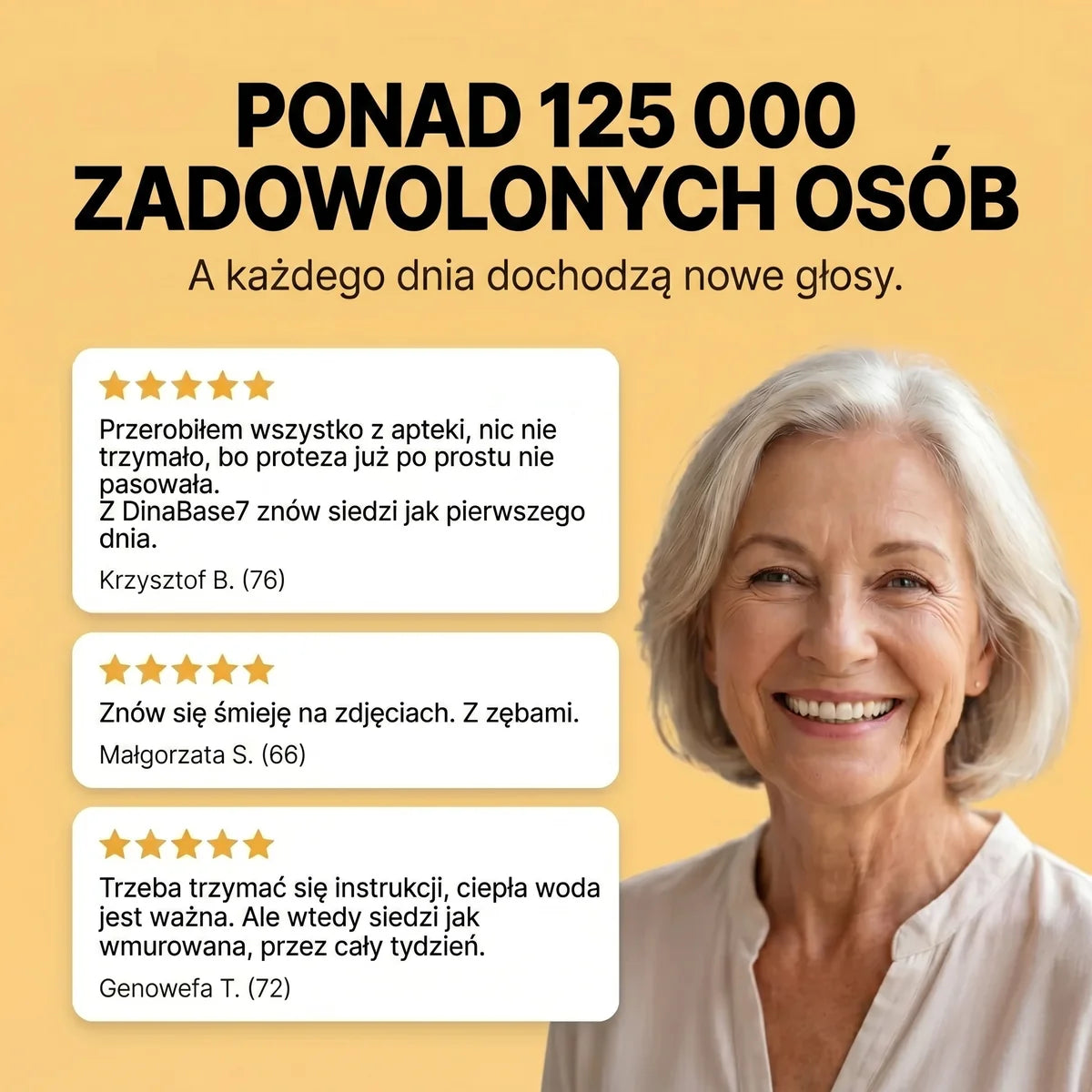 Ponad 125 000 zadowolonych osób i prawdziwe opinie