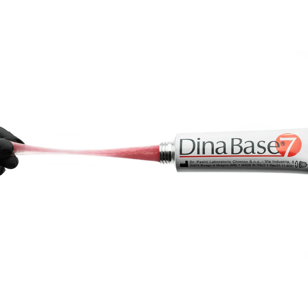 Thermoplastisches DinaBase7-Haftgel mit elastischer Textur